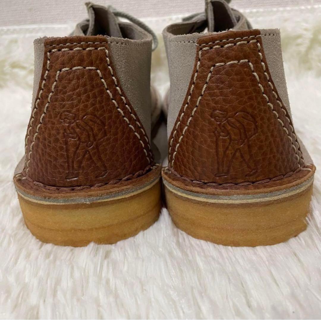 未使用級 クラークスオリジナルズ デザートトレック ベージュ US 9 1/2