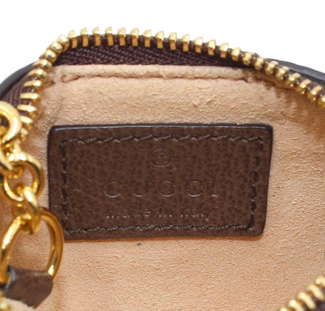 R2818 未使用 グッチ オフィディア とコインケース キーリング付