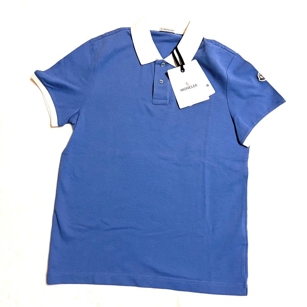 あきいぬ様☆MONCLER モンクレール 半袖ポロシャツ ブルー Sサイズ MONCLER モンクレール 半袖ポロシャツ メンズ | メンズ・ブランド一覧