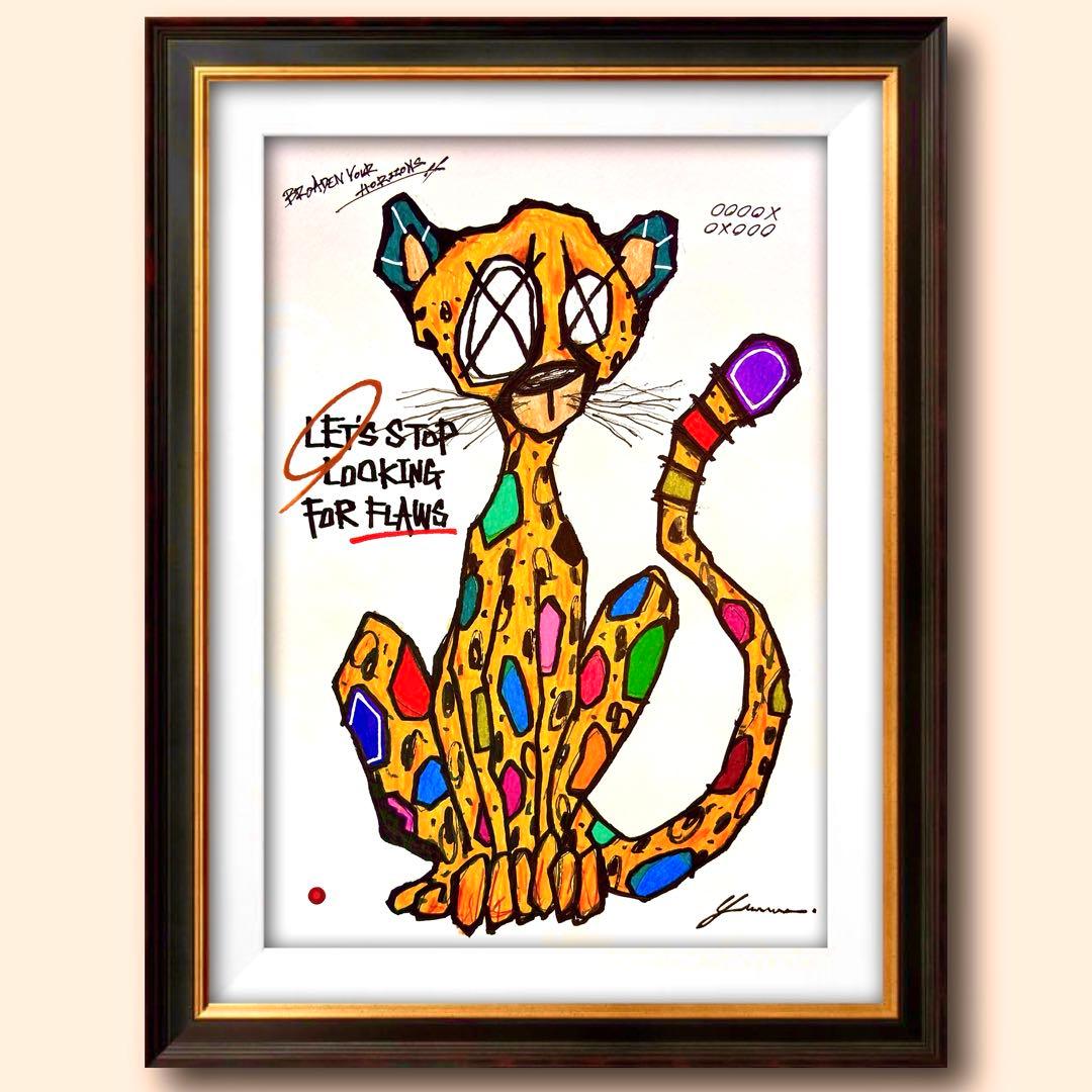 う*ん様 「 美しさが目覚めるとき 」｜絵画 原画 抽象画 絵 動物画 ドローイ 予感 | RICO ｜インテリア絵画 アートの専門通販 thisisgallery