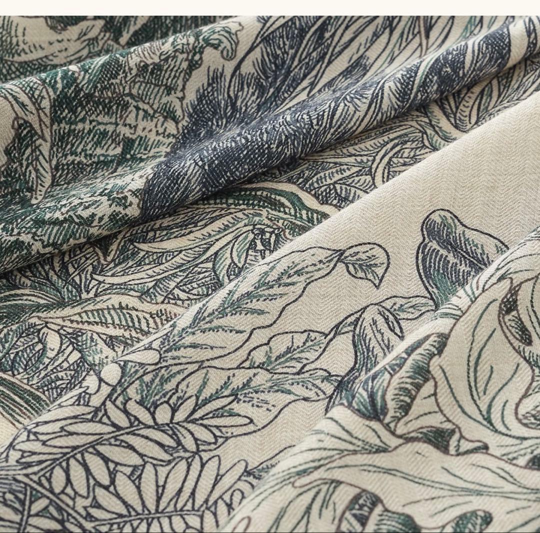 新品未使用カレジェアン カシミヤシルク 《パレルモの植物園にて》