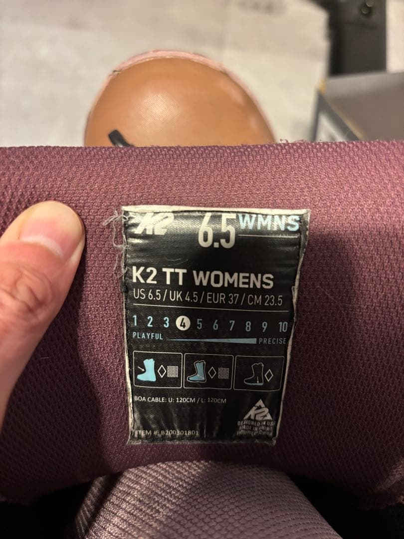 スノーボード K2 TT SURFER BOOTS WOMENS 23.5cm