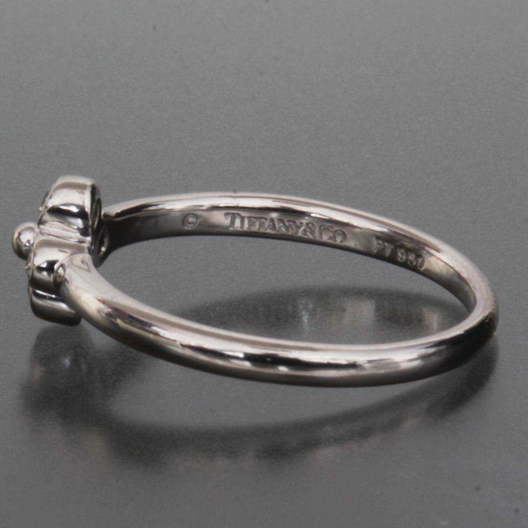 ティファニー フラワーレース ダイヤ リング 10号 pt950 新品仕上済