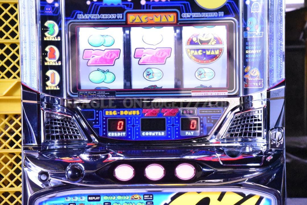 入手困難】☆SLOTパックマンDG☆メーシー☆パチスロ☆人気ゲーム