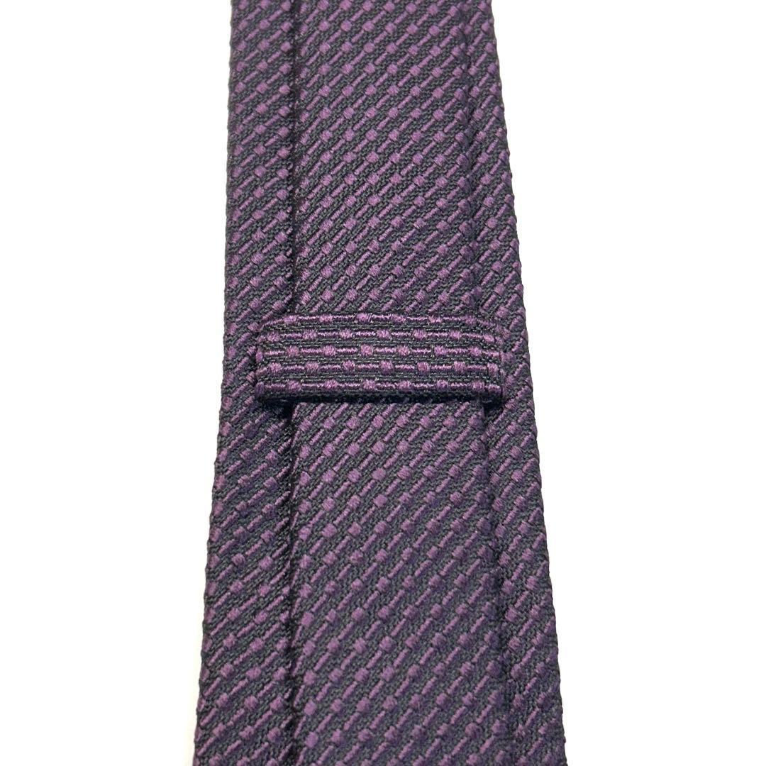 未使用に近い✨】トムフォード ネクタイ パープルナロー ジャガード