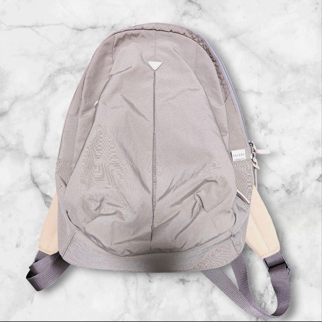 SAZABY PLUS LINE ROUND DAYPACK S グレー - メルカリ