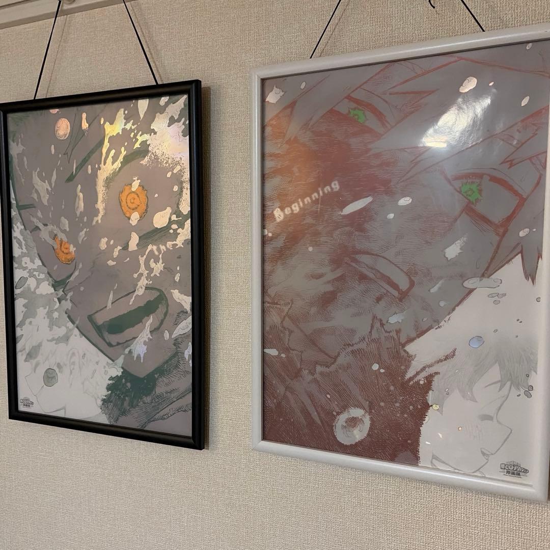 R*a様 ヒロアカ 原画展 A2アートポスター2枚セット 