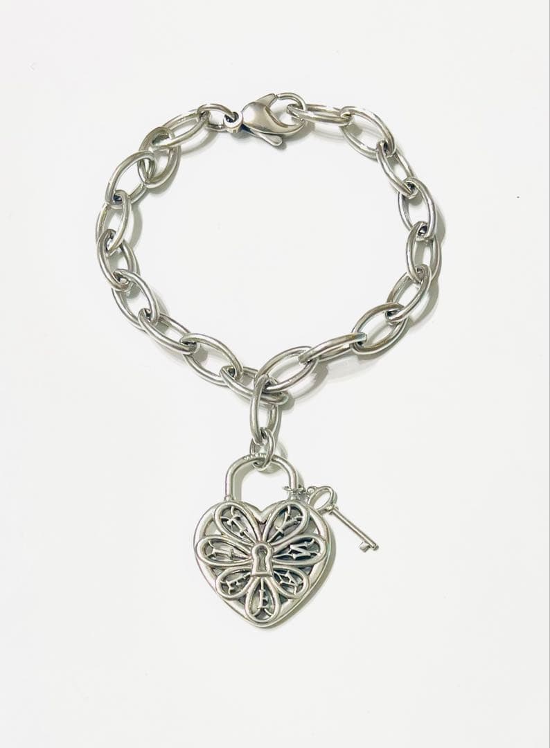 ティファニー　フィリグリー　ハート　キー　ブレスレット TIFFANY&Co. ティファニー フィリグリー ハート キー ブレスレット