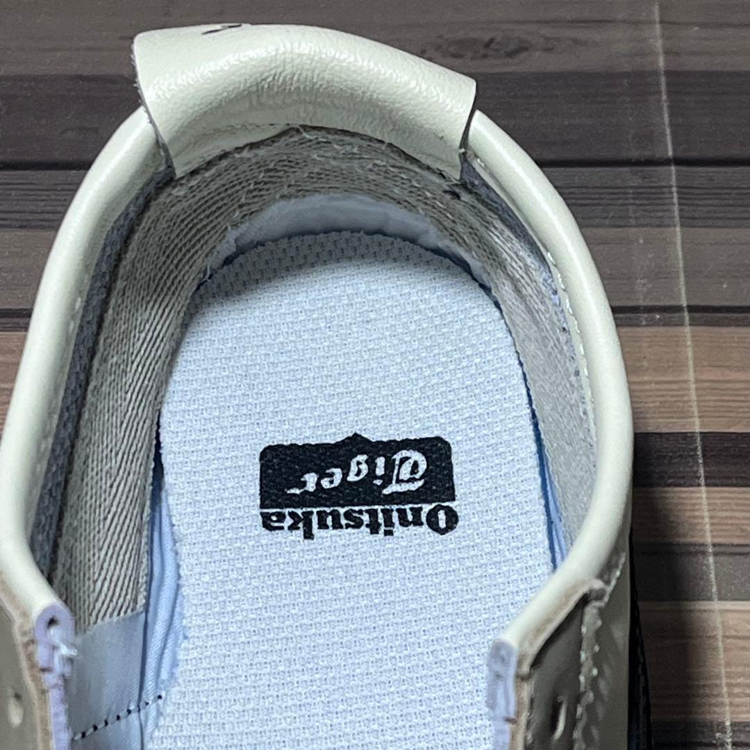 オニツカタイガー メキシコ66 アイボリー ブラック 23.5cm