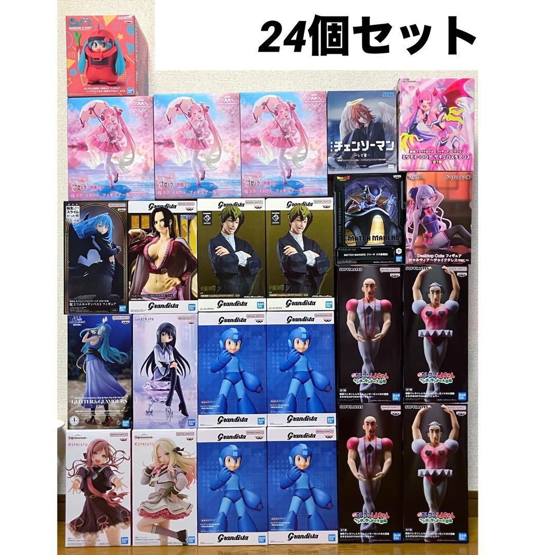 24個】プライズフィギュア まとめ売り - メルカリ