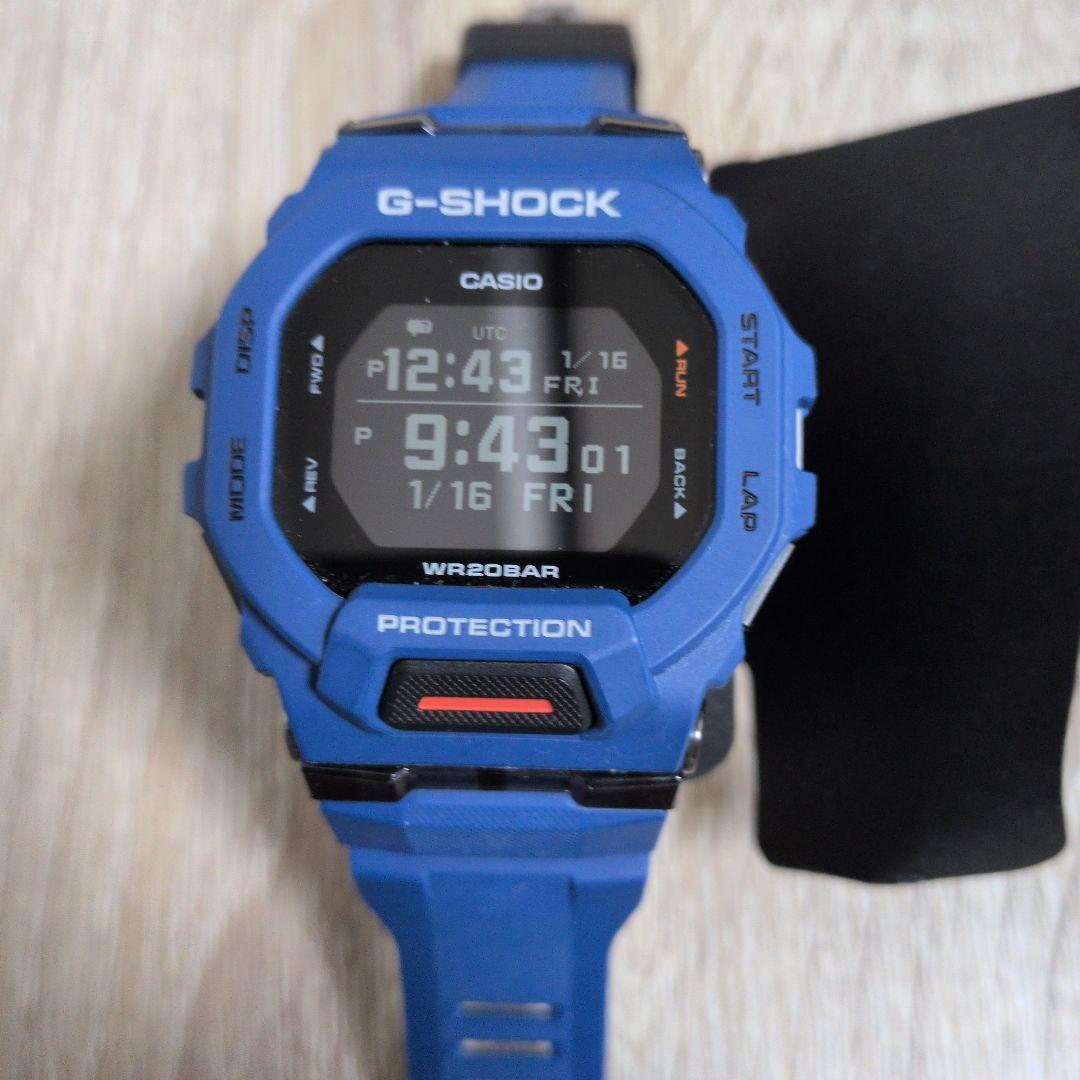 G-SHOCK デジタル腕時計 G-SHOCK 200AR 青 G-SQUAD G-SHOCK Gショック スマートフォンリンク カシオ デジタル