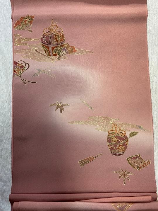 丹後ちりめん反物 付け下げ - メルカリ