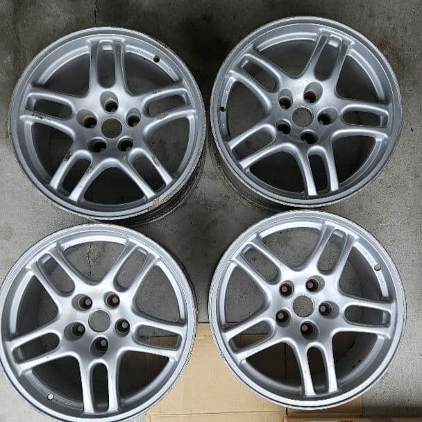 【直接引渡】BCNR33 純正ホイール 4本セット NISSAN ニッサン スカイライン BCNR33 GT-R 純正 ホイール 4本 9J-17