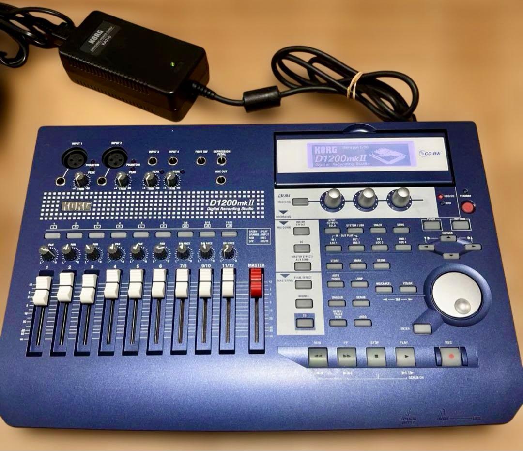 KORG D1200mkII mk2 コルグ MTR 複数デジタル録音中古品 - メルカリ