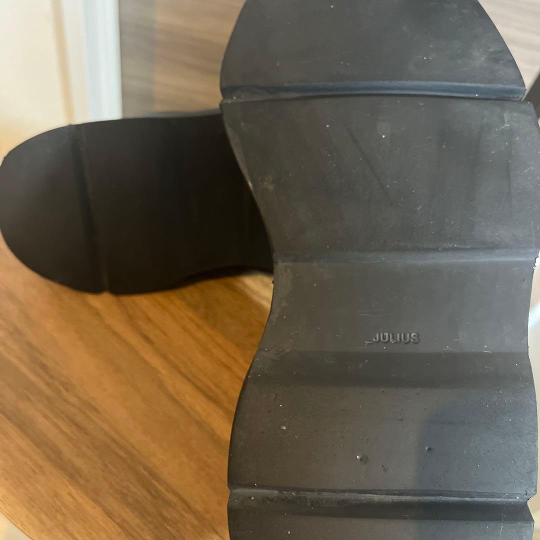 JULIUS ユリウス オーバーレイング デッキシューズ（667FWM3) - メルカリ