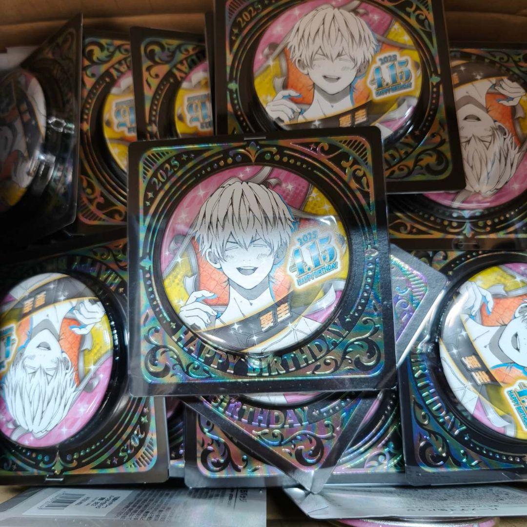 誕生日 缶バッジ 60 個セット さんちゃんく！ ルザク 誕生日2026 ビッグ缶バッジ – さんちゃんく