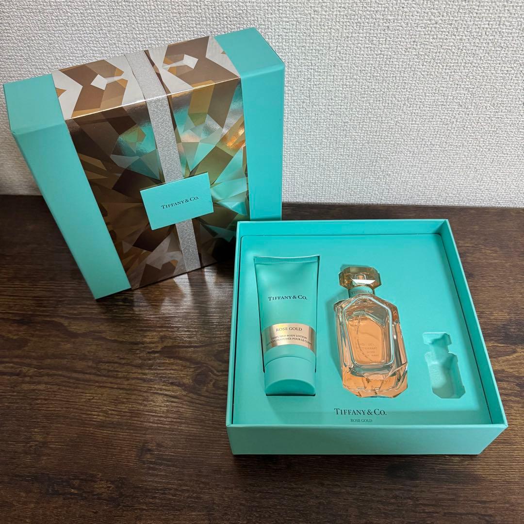 TIFFANY ローズゴールド 香水 ボディーローションセット TIFFANY&Co.（ティファニー） 【並行輸入品】ティファニー ローズ