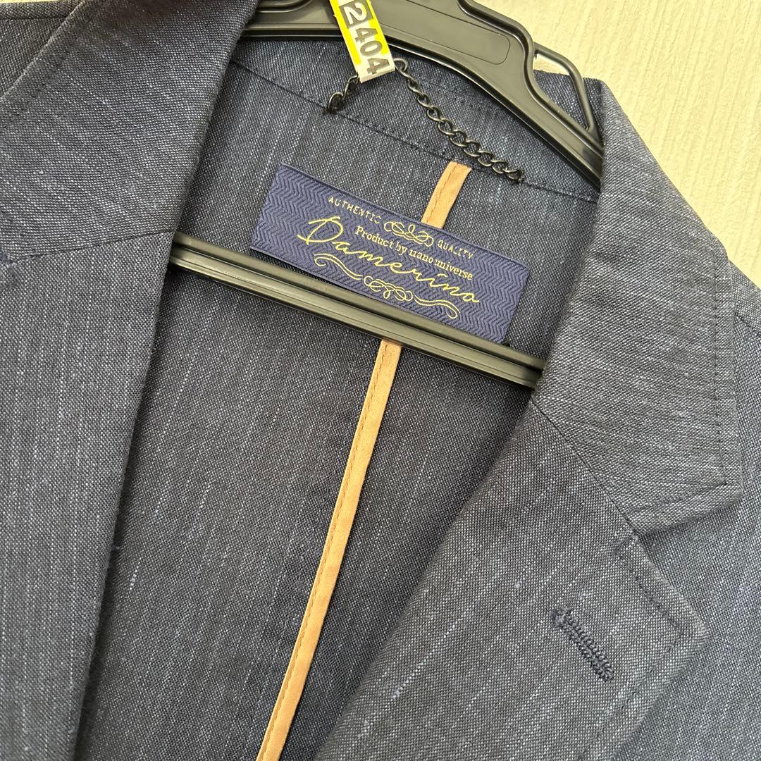 美品】nano universe春夏用メンズジャケットスーツ上下セット - メルカリ