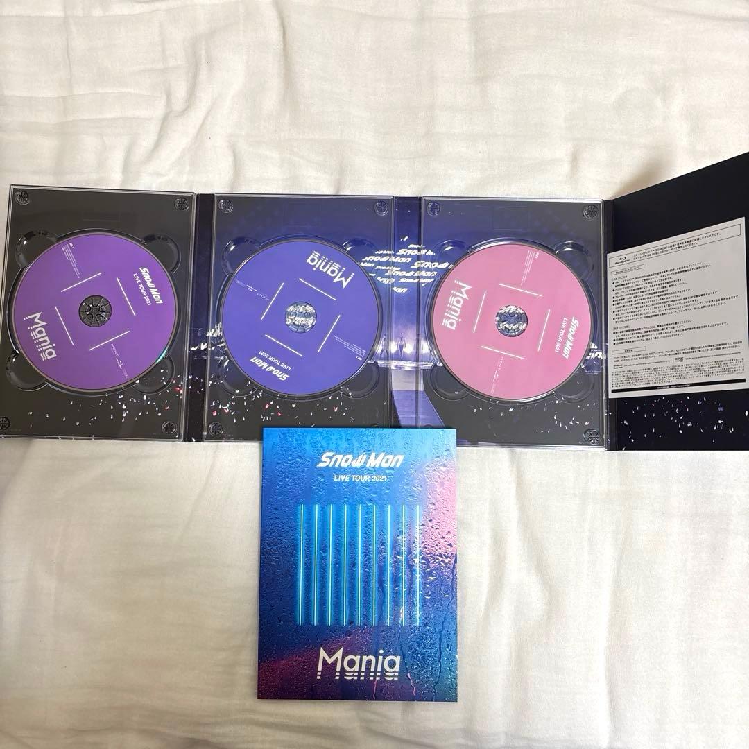 SnowMan LIVETOUR 2021 Mania初回盤Blu-ray3枚組 - メルカリ