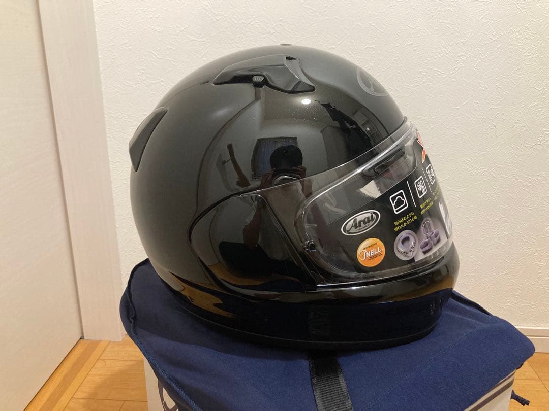 未使用] Arai アライ XD グラスブラック Mサイズ(57~58cm) - メルカリ