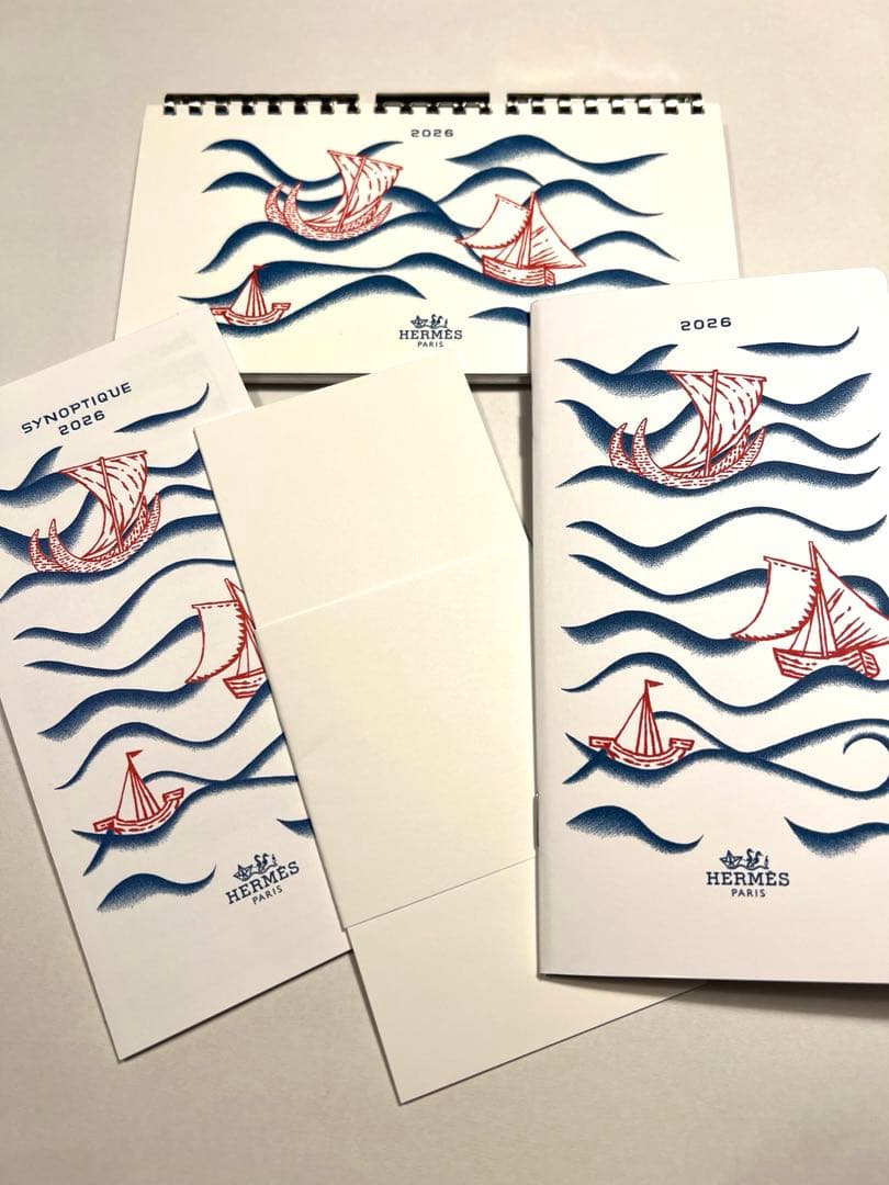 HERMES 2026 カレンダー レフィル　《ヴィジョン》