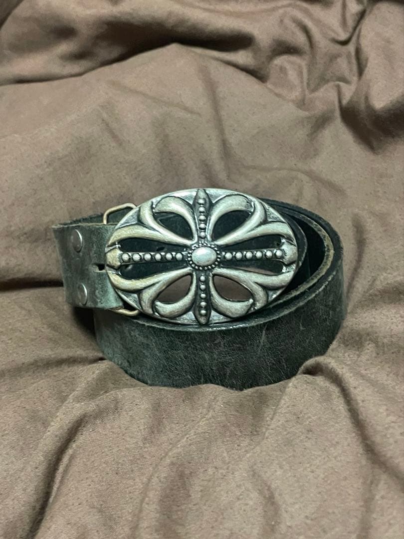 archive クロスバックルベルト イタリア製 本革 Haru 【イタリアンショルダー】ヴィンテージ加工 可動式バックルベルト