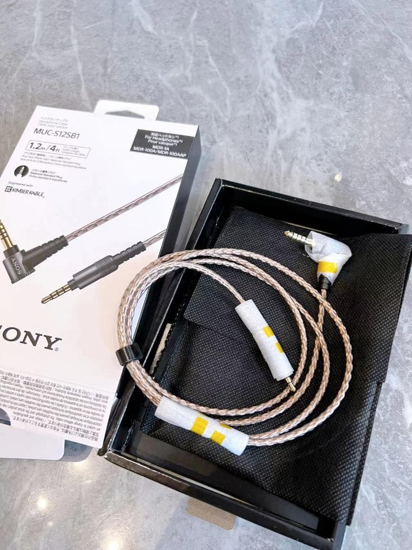 SONY MUC-S12SB1 キンバーケーブル/4.4mmプラグ/長1.2m SONY MUC