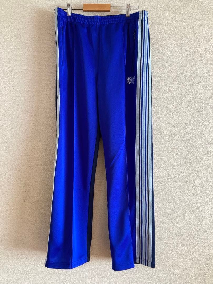 BEAMS JAPAN別注 NEEDLES Track Pants L BLUE BEAMS JAPAN（ビームス ジャパン）【別注】NEEDLES / Track Pants