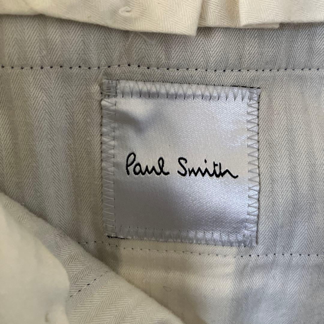 中村圭 パンツ2本 美品 Paulsmithネイビー テーパードスラックス