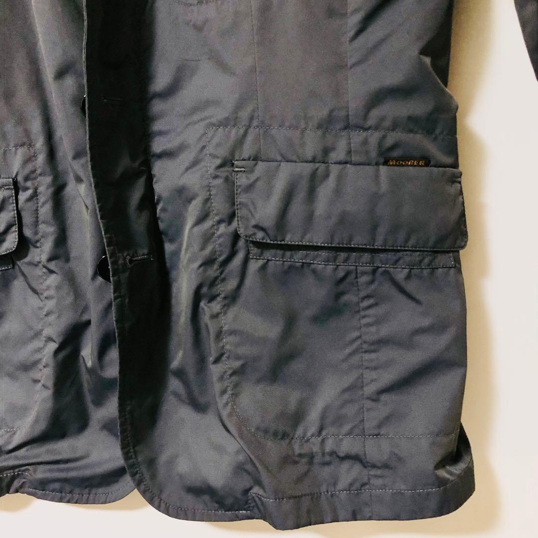 MOORER ムーレー ナイロンジャケット 52サイズ ZED-KM グレー - メルカリ