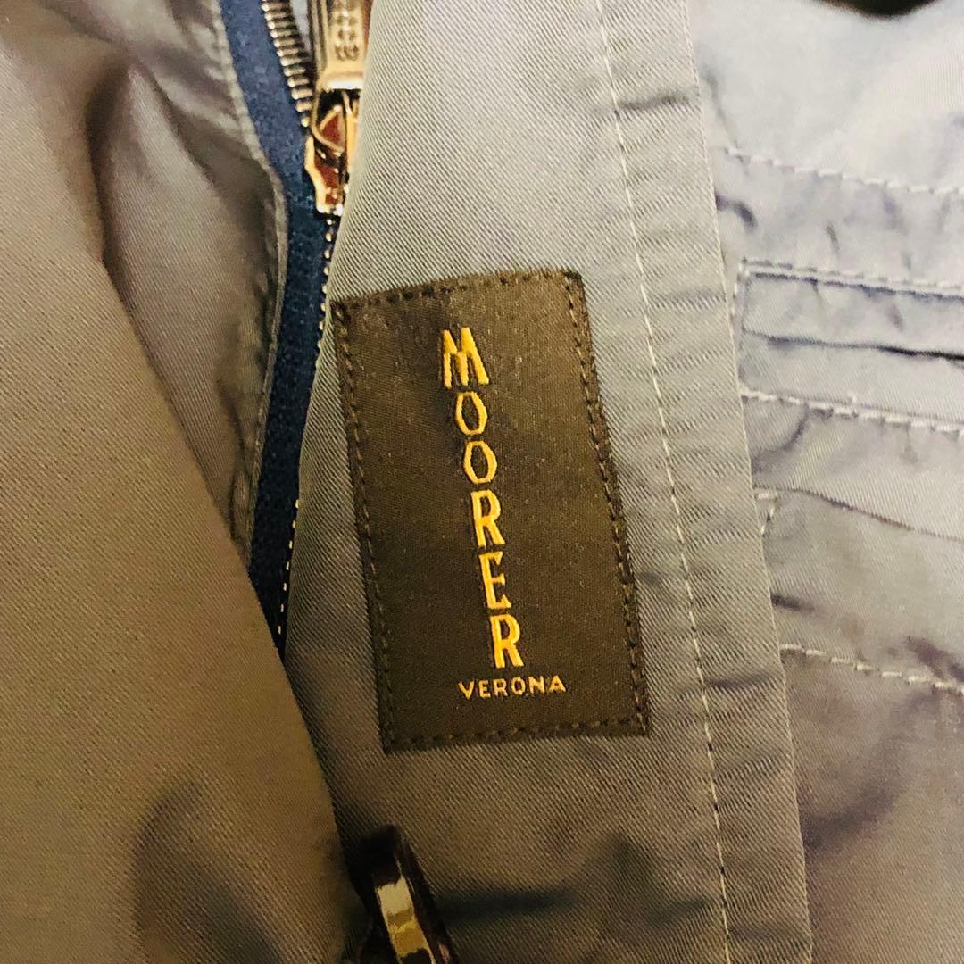 MOORER ムーレー ナイロンジャケット 52サイズ ZED-KM グレー - メルカリ