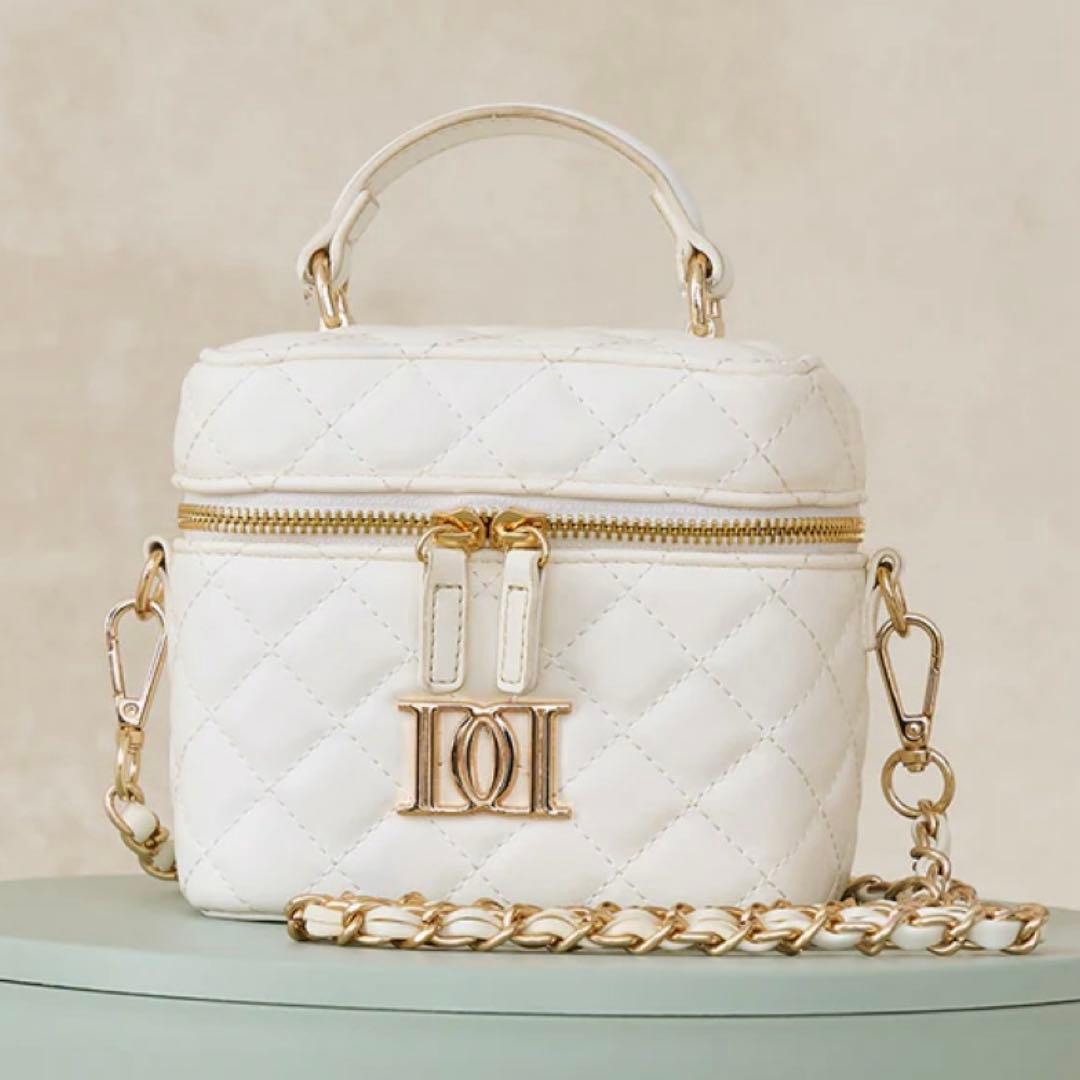 darich【ゴールドパーツ】キルティングスクエアミニバッグ - メルカリ