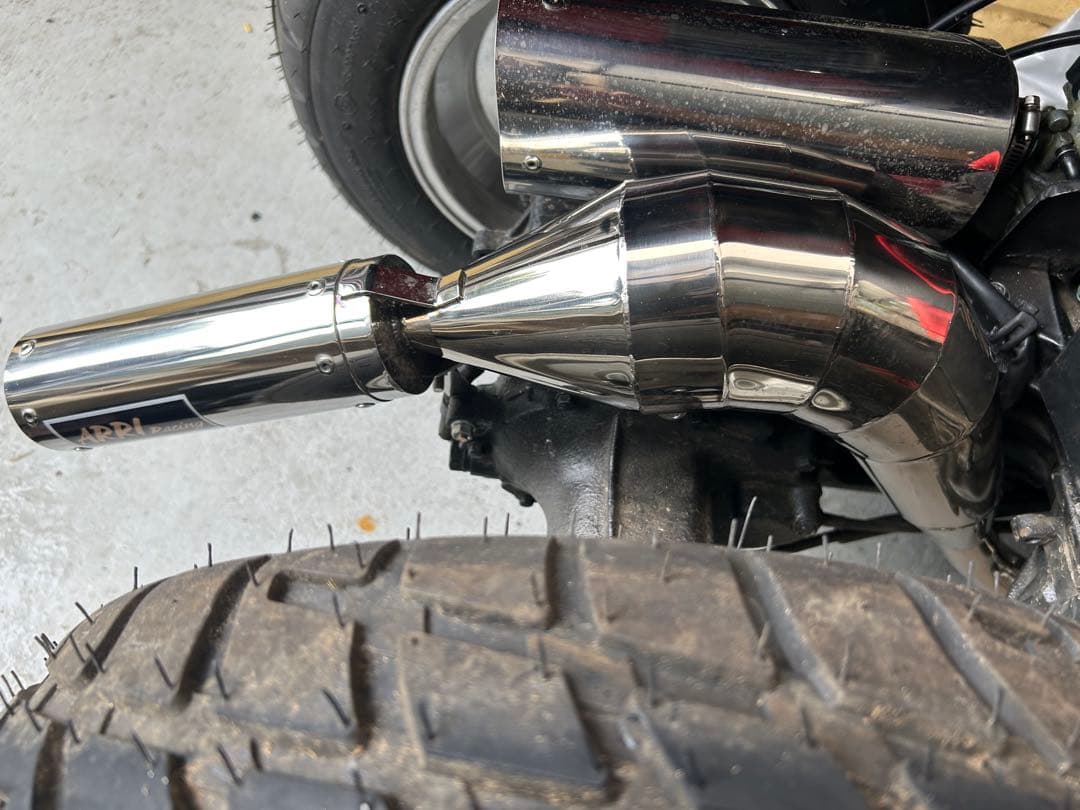 ジャイロX初期中期用　低騒音チャンバー　STXT-2 アリーレーシング　マフラー ジャイロX初期中期用 低騒音チャンバー STXT-2 アリーレーシング