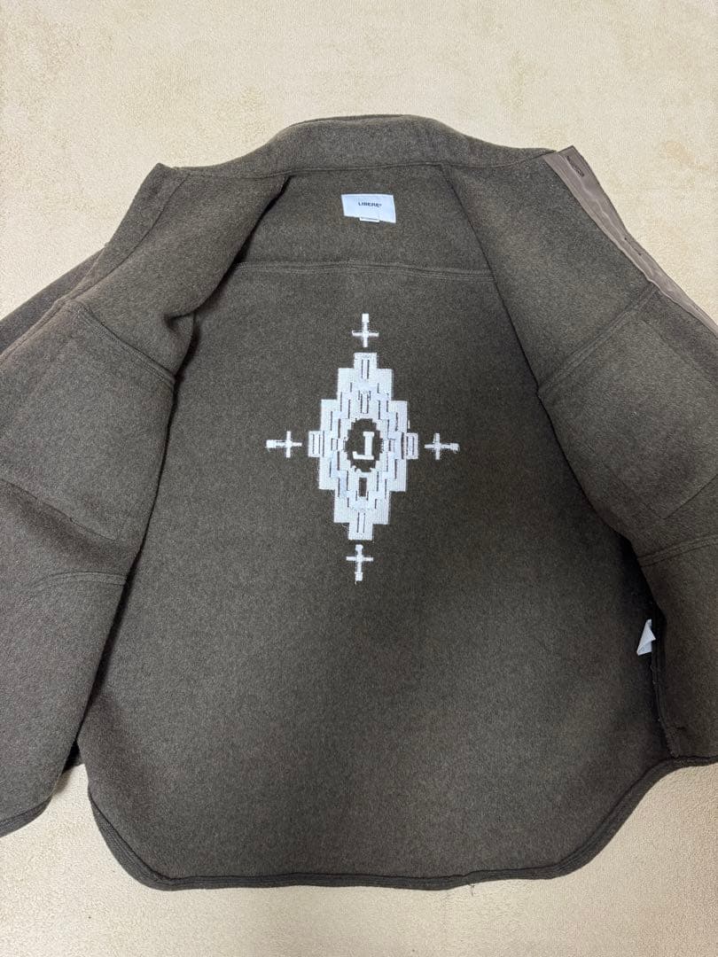 LIBERE/オーバーサイズシャツジャケット/カーキ／平野紫耀