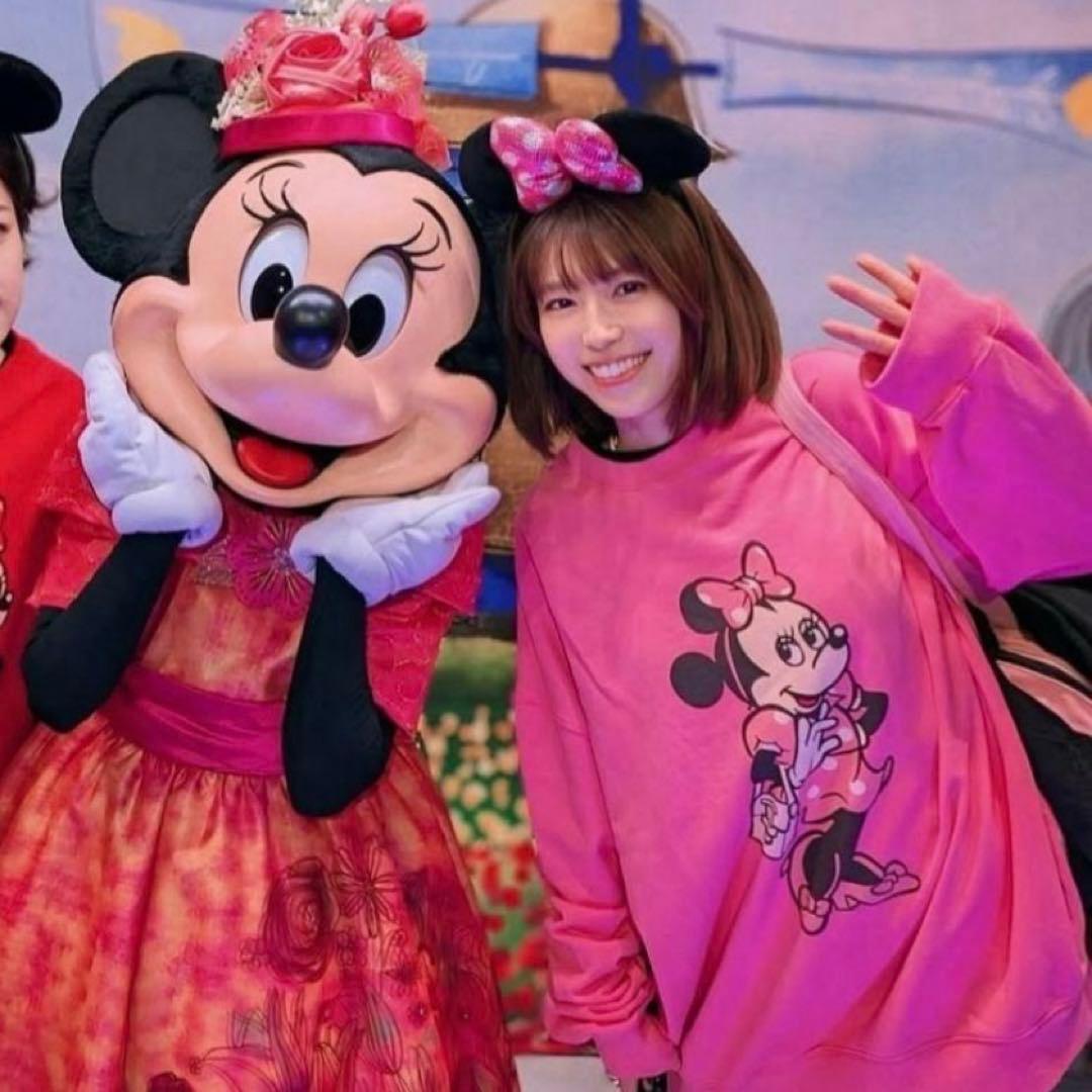 美品【WCJ】SWEAT BIG TOP ミニー ピンク 人気 完売 - メルカリ