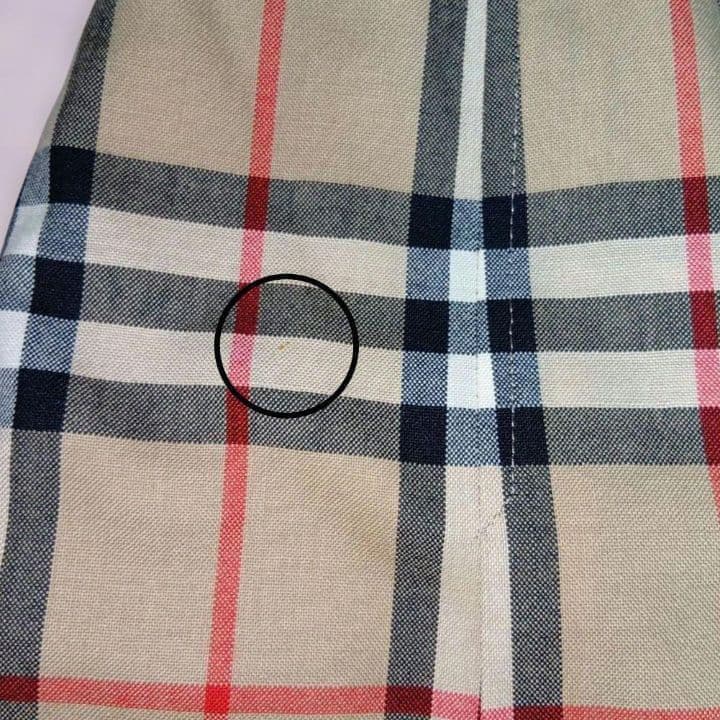 Burberrys バーバリー ノバチェック プリーツ スカート ウール ロング