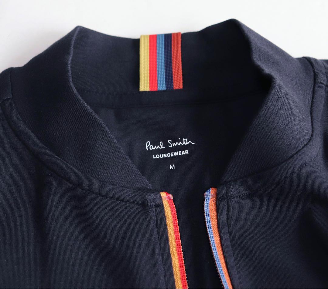 《ポールスミス》未使用 アーティストストライプ ジップアップブルゾン M
