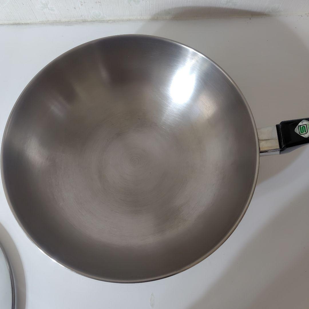 希少 ロイヤルクイーン Royal Queen ふたつき中華鍋 フライパン - メルカリ