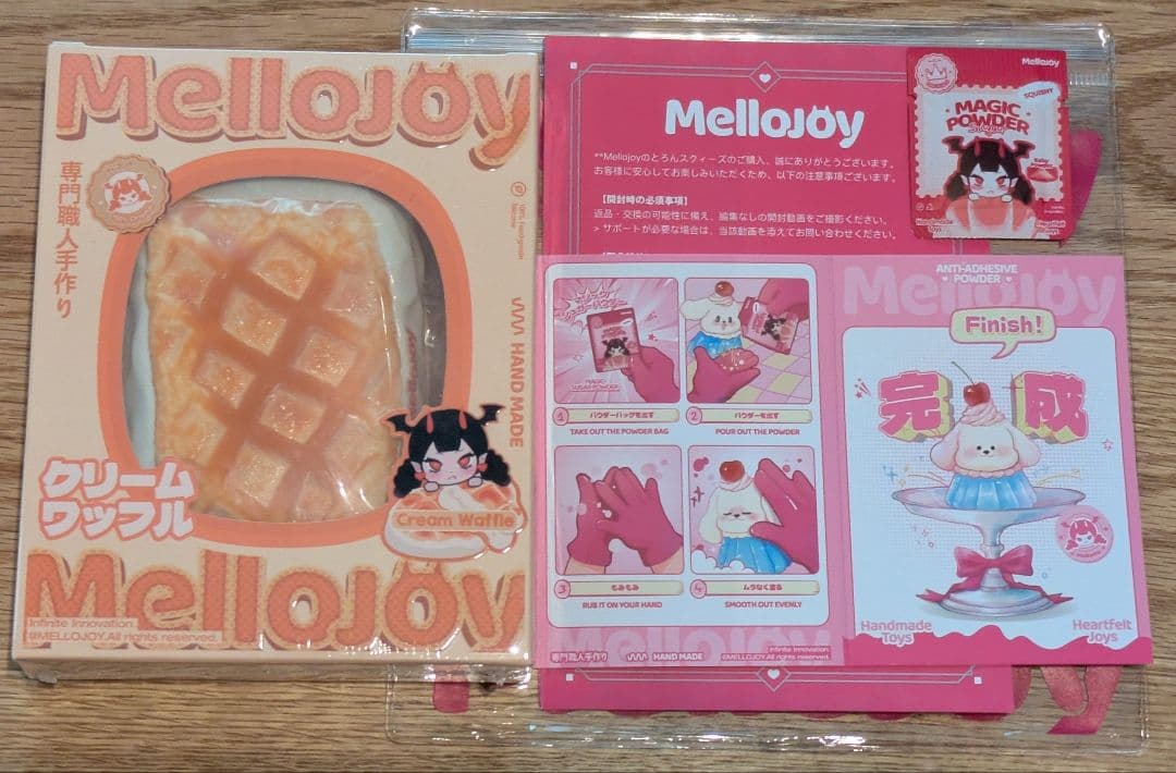 Mellojoy ワッフル スクエア スクイーズ メロジョイ - メルカリ