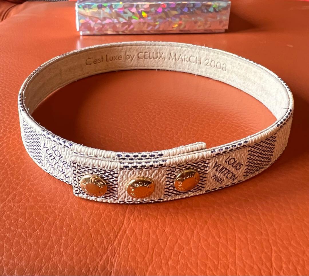 限定希少】美品 ルイヴィトン ブレスレットセットCELUXダミエブレス