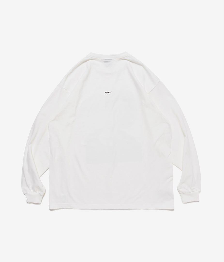 新品 WTAPSダブルタップス252MV LS COTTON White XL - メルカリ