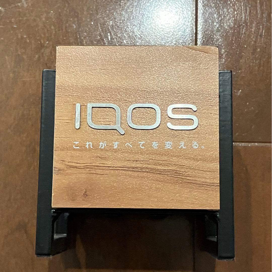レア非売品】iQOS アイコス 木製卓上灰皿（小） ※キズあり - メルカリ
