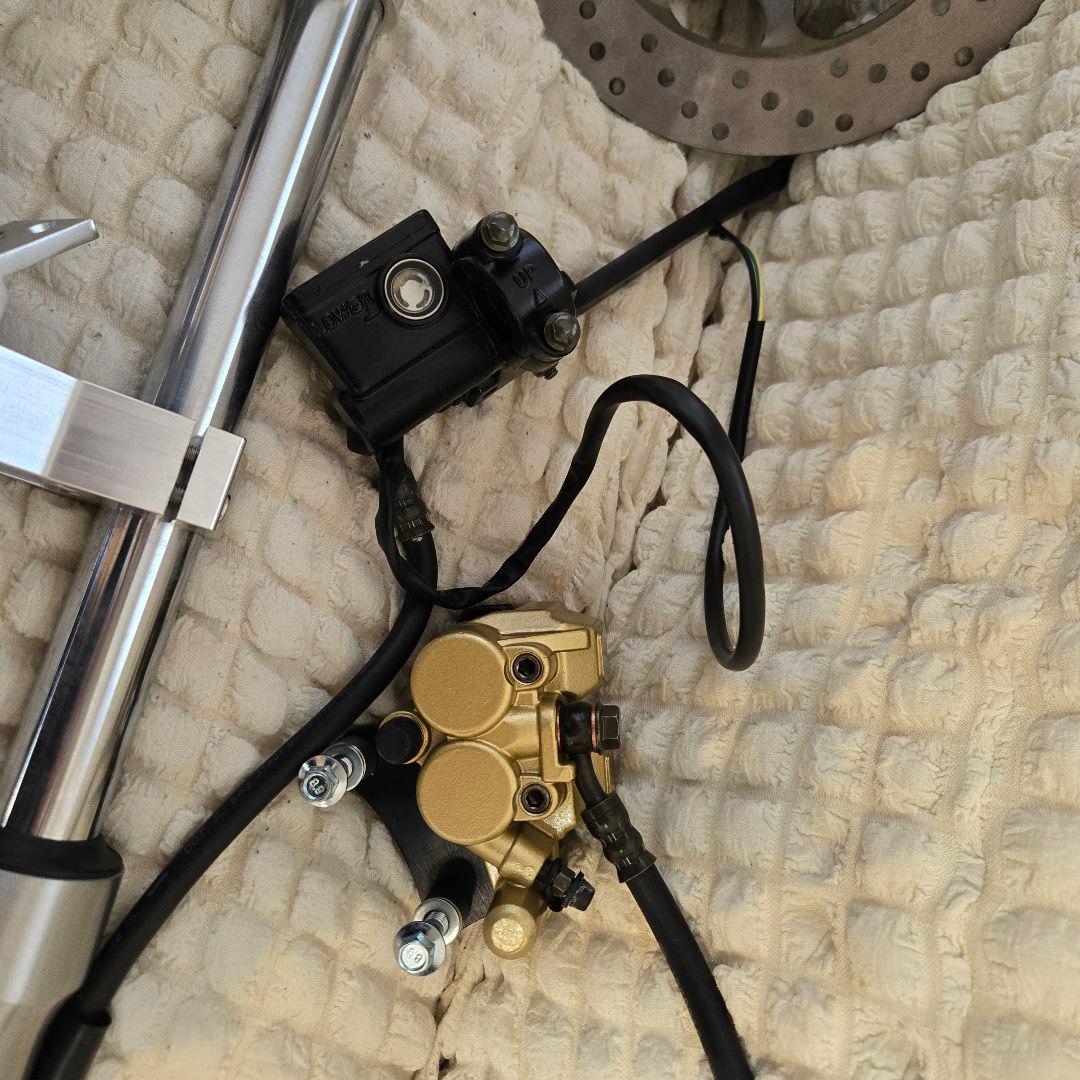 ☆モンキー・ゴリラ☆φ31フロントフォーク デ ィスクブレーキキット