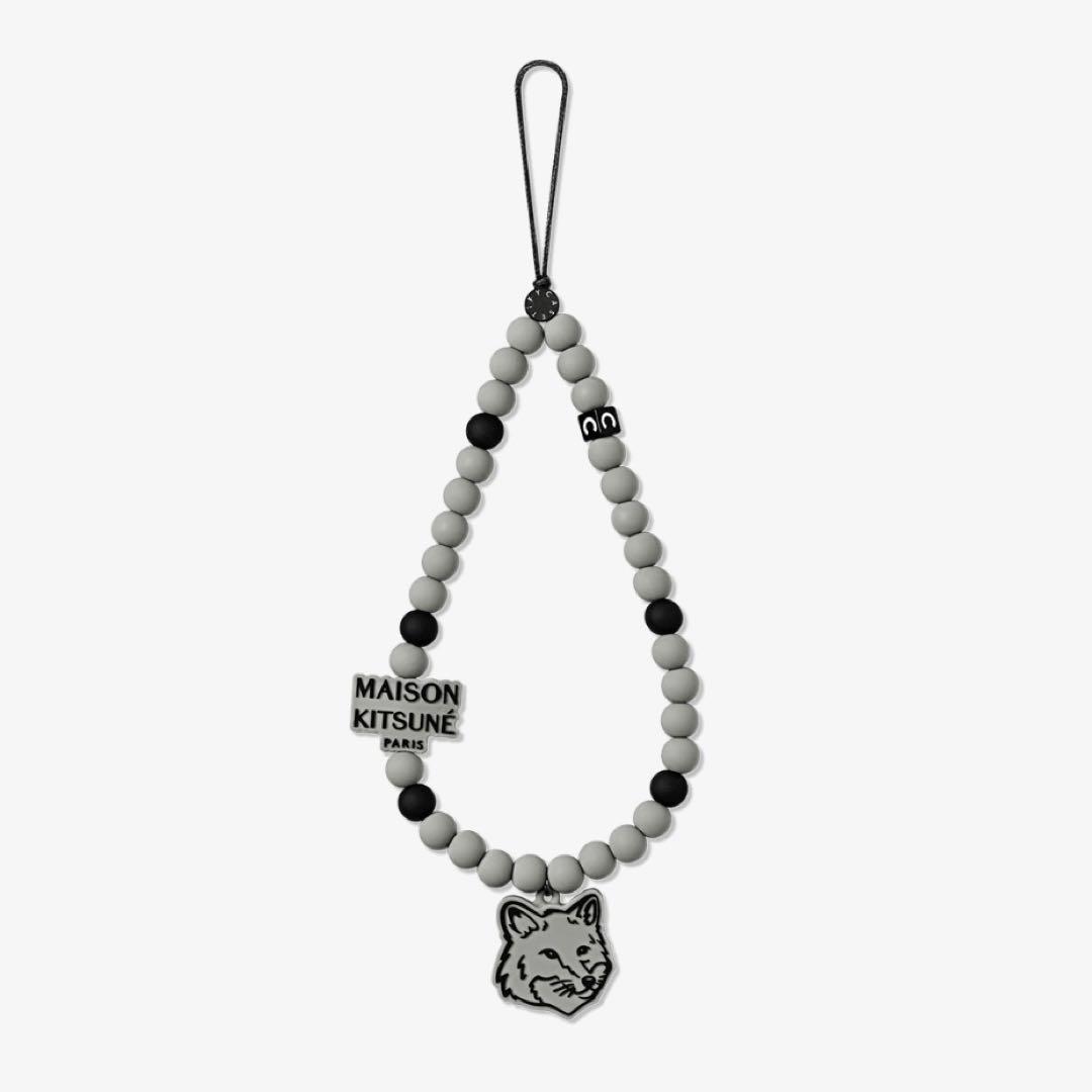 【新品・未開封】メゾンキツネ×CASETiFY｜ストラップ MAISON KITSUNE×NATIVE UNION】ALL OVER FOX HEAD ストラップ (MAISON