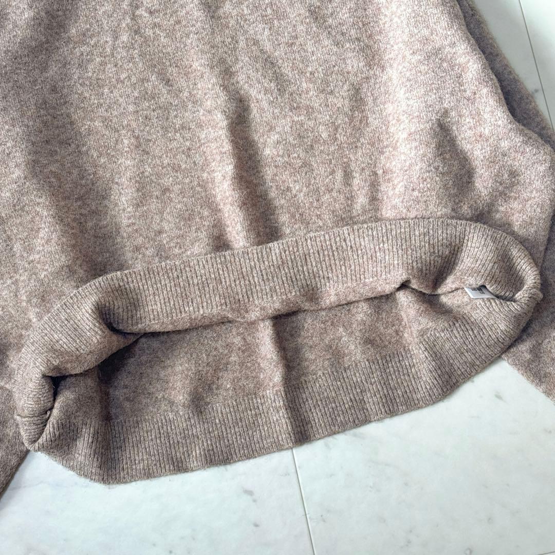 美品 FORME ふわふわ アルパカエアリーニット ゆったり 洗える 東原