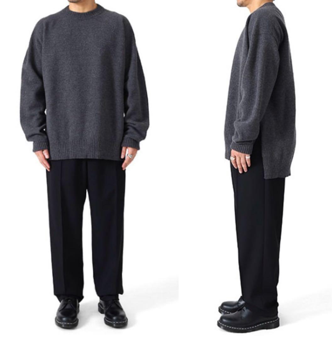 週末値下！24AW JILSANDER ジルサンダー サイドスリット ニット - メルカリ