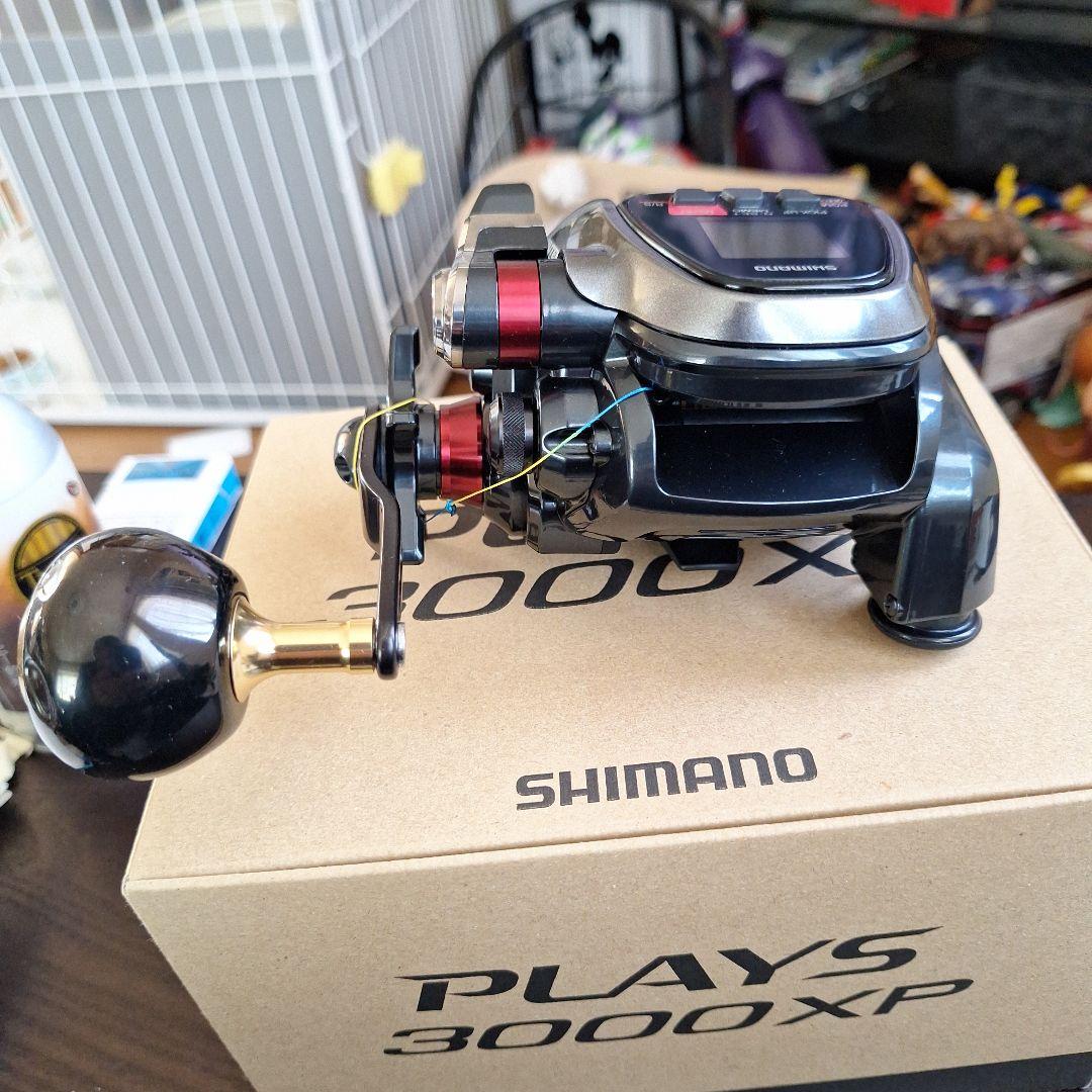 SHIMANO PLAYS 3000XP 電動リール - メルカリ