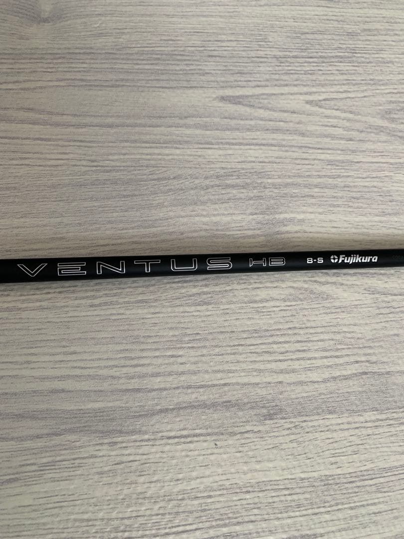 24ベンタスブラックHBベロコア8S ピンスリーブ付 コブラスリーブ付 藤倉コンポジット 2024 ベンタス ブラック ウッド用