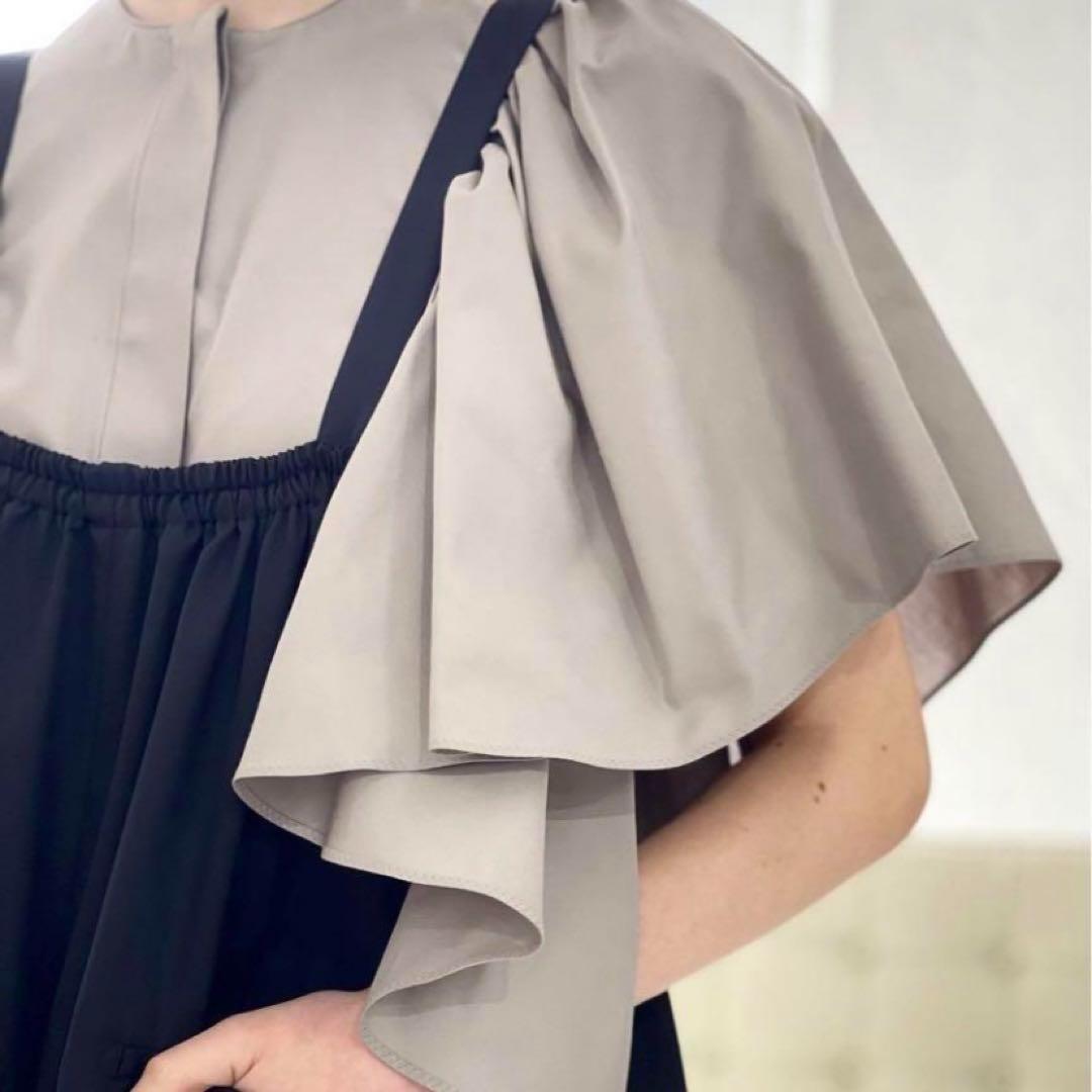 □専用□美品 ドゥロワー 定価7,4万 フレアスリーブのブラウス Drawer