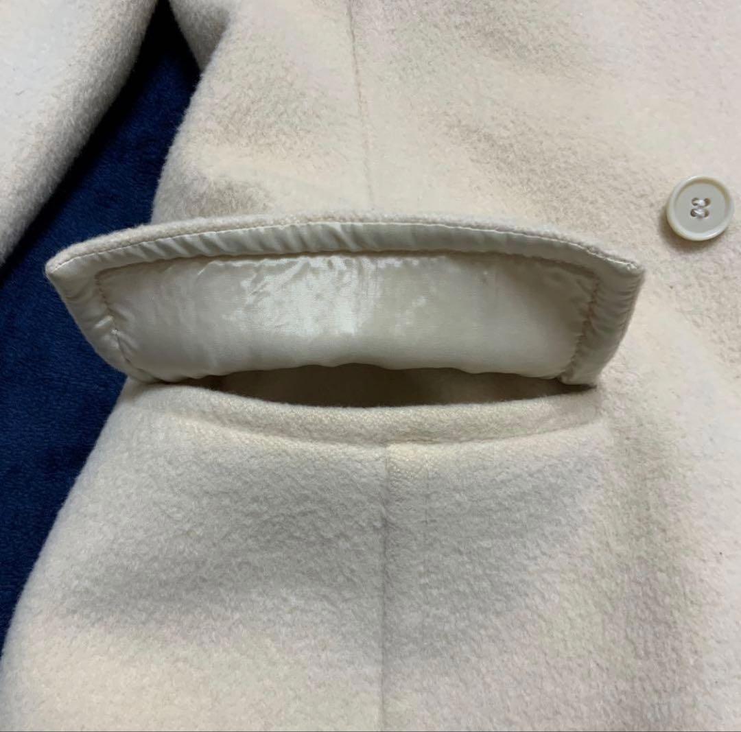 ⭐︎美品⭐︎【theory】 ウール・カシミヤ混 ロングコート オフ